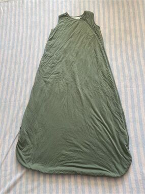 Belan J bamboo Olive Green Sleeveless Sleep Sack 1.0Tog